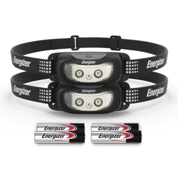 Energizer Universal Plus LED Headlamp - Lightweight & Bright for Outdoor Use