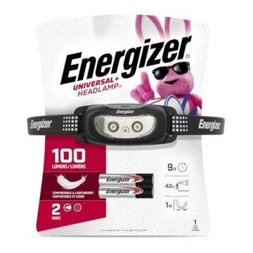 Energizer Universal Plus LED Headlamp Pack of 2