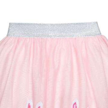 Girls Bunny Skirt & Headband for Easter Celebrations