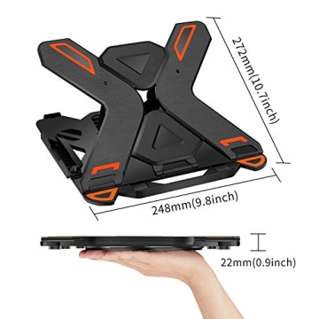 Versatile Adjustable Laptop Stand with Phone Holder for All