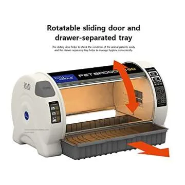 A&I Brooders and Incubators Rcom Curadle Large Pet Brooder 90 ICU MX-B90N for Puppies, Kittens, Small Animals, 33' L x 18' W 17' H