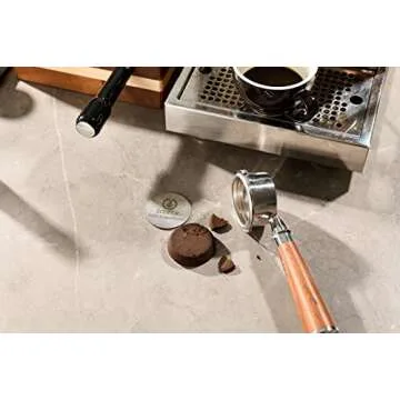 IKAPE 58mm Espresso Puck Screen, 1.7mm 150μm Ultra Thin Coffee Reusable Professional Barist Espresso Screen for 58mm Bottomless Portafilter Filter Basket - Made with 316 Stainless Steel