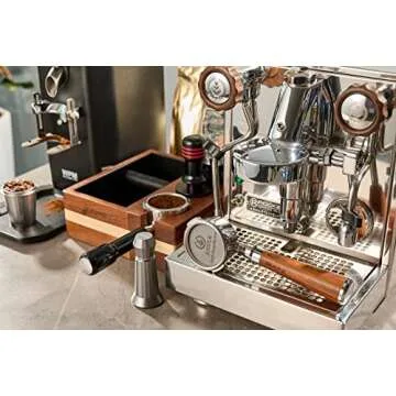 IKAPE 58mm Espresso Puck Screen, 1.7mm 150μm Ultra Thin Coffee Reusable Professional Barist Espresso Screen for 58mm Bottomless Portafilter Filter Basket - Made with 316 Stainless Steel