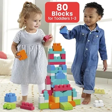 MEGA BLOKS First Builders Big Blocks Set for Toddlers
