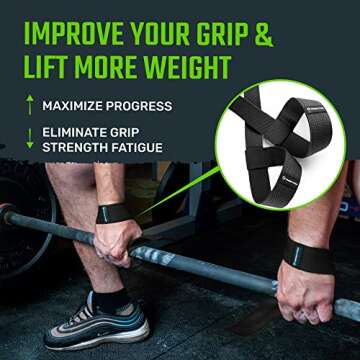Elevate Your Game with Gradient Fitness Lifting Straps