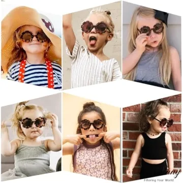 Laurinny Toddlers Sunglasses with UV400 Protection