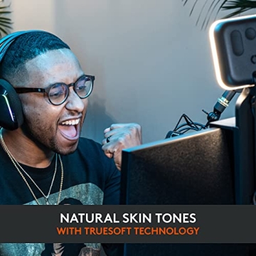 Logitech Litra Glow LED Streaming Light TrueSoft Adjustable