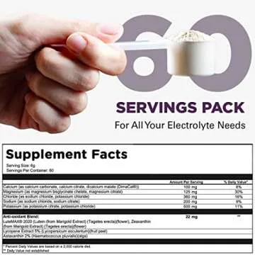 Keto Vitals Blueberry Electrolytes Powder - Sugar Free