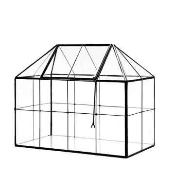 Large Glass Terrarium House Planter for Indoor Plants