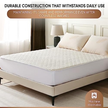 Luxury Organic Cotton Waterproof Mattress Protector for Comfort