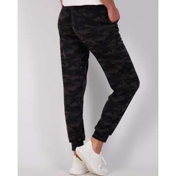 Real Essentials Women's Lounge Jogger Soft Teen Sleepwear Pajamas Fashion Loungewear Yoga Pant Active Athletic Track Running Workout Casual wear Ladies Yoga Sweatpants Pockets, Set 5, XS, Pack of 3