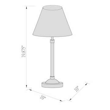 Stylish Hauteloom Zakharivka Table Lamp in Iron