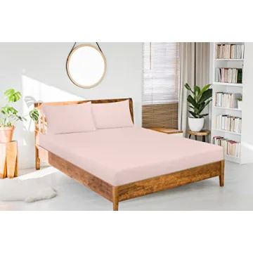 Royale Linens Pink Fitted Sheet California King Luxury