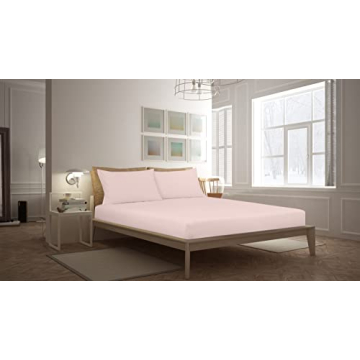 Royale Linens Pink Fitted Sheet California King Luxury