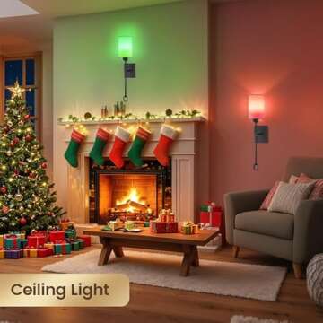 GOEBLESON Battery Operated Wall Sconces Set of 2 with Remote, Wireless Wall Sconce with 2 Dimmable R...