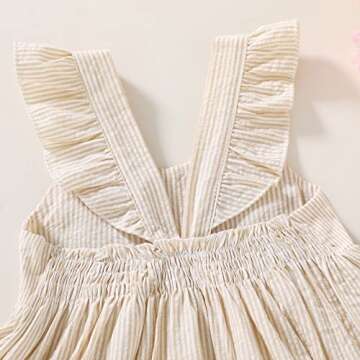 Stylish YOUNGER TREE Baby Girl Dress for Summer Fun