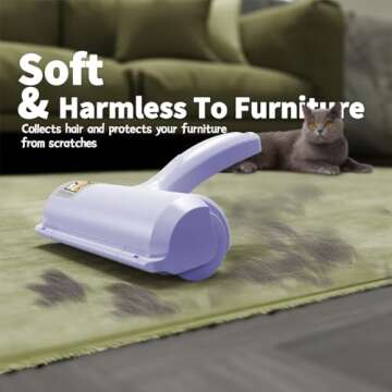 ORDORA Reusable Pet Hair Remover - Effortless Fur Cleaning