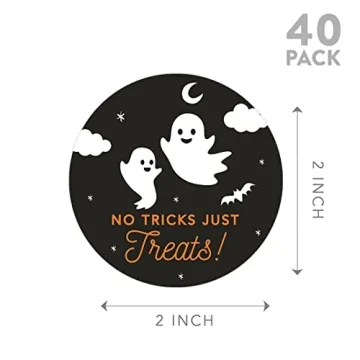 Andaz Press Happy Halloween Stickers 2 Inch Round Pack