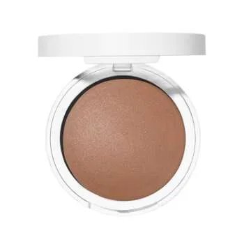 Well People Superpowder Bronzing Powder, Hydrating Baked Bronzing Powder For A Natural Glow, Semi-matte Finish, Vegan & Cruelty-free, Golden Hour