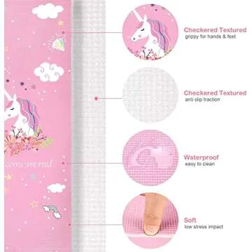 Yoga Mat for Kids - Fun & Eco-Friendly Exercise Mat