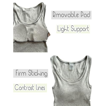 Danysu Cotton Rib Tank Top - Stylish & Comfortable Fit