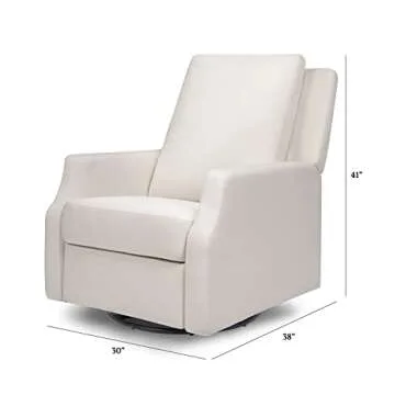 NAMESAKE Crewe Recliner and Swivel Glider, Performance Cream Eco-Weave
