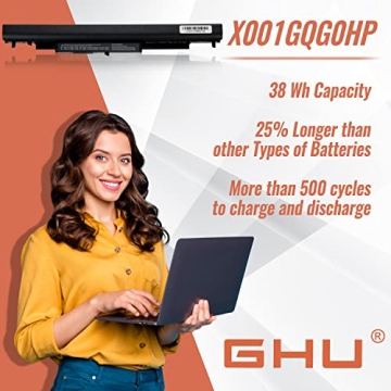 High Performance GHU Battery 38Wh for HP Pavilion and Notebook