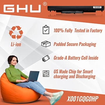 High Performance GHU Battery 38Wh for HP Pavilion and Notebook