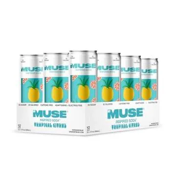 MyMuse Inspired Soda – Low Sugar Tropical Refreshment