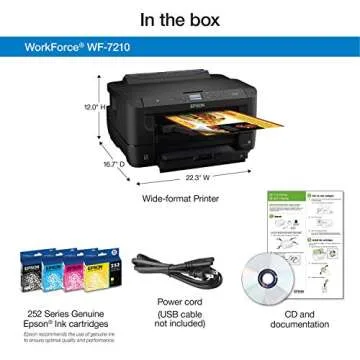 Epson WF-7210 Wireless Wide-Format Inkjet Printer