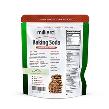 Milliard Pure Baking Soda: Essential for Household & Crafts