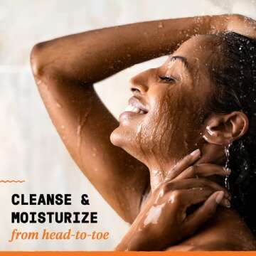 Alaffia Skin Care, Authentic African Black Soap, All in One Liquid Soap, Acne Face Wash, Moisturizing Body Wash, Shampoo, Shaving Soap, Shea Butter, Unscented (2 Pack - 32 Fl Oz Ea)