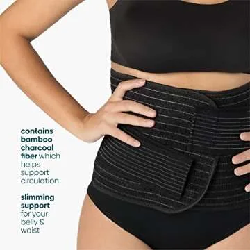 UpSpring Shrinkx Postpartum Belly Wrap for New Moms