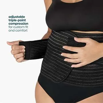 UpSpring Shrinkx Postpartum Belly Wrap for New Moms