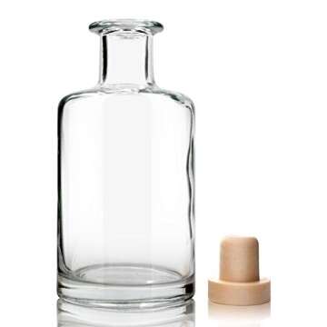 Feel Fragrance Glass Diffuser Bottles Set of 4 - Elegant & Functional