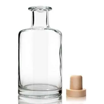 Feel Fragrance Glass Diffuser Bottles Set of 4 - Elegant & Functional
