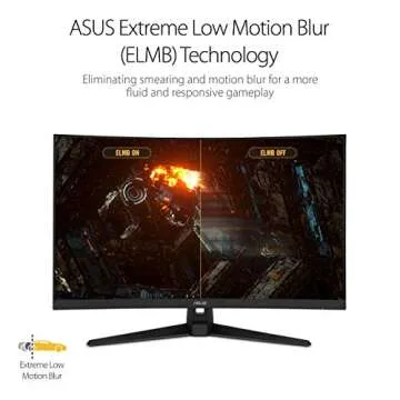 ASUS TUF Gaming 32" Curved Monitor, 165Hz, ELMB, FreeSync