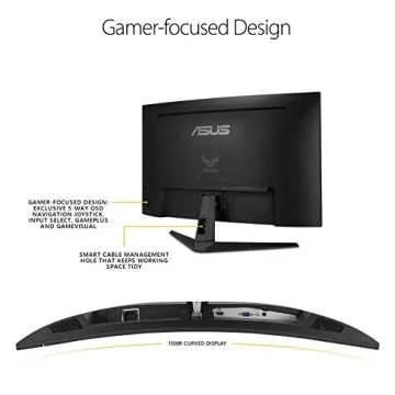 ASUS TUF Gaming 32" Curved Monitor, 165Hz, ELMB, FreeSync