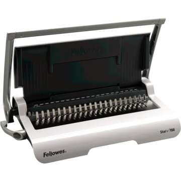 Fellowes Binding Machine Star+ Comb Binding (5006501), 3.1" x 17.7" x 9.8"