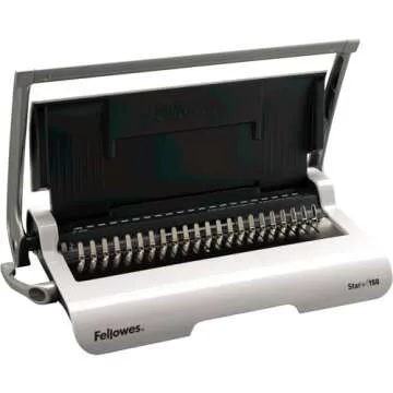 Fellowes Binding Machine Star+ Comb Binding (5006501), 3.1" x 17.7" x 9.8"