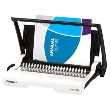 Fellowes Binding Machine Star+ Comb Binding (5006501), 3.1" x 17.7" x 9.8"