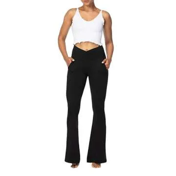 Sunzel Flare Leggings with Pockets - Comfort Meets Style