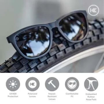 Knockaround Premium Sport Polarized Sunglasses for Fitness