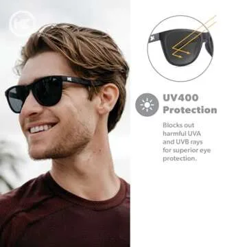 Knockaround Premium Sport Polarized Sunglasses for Fitness