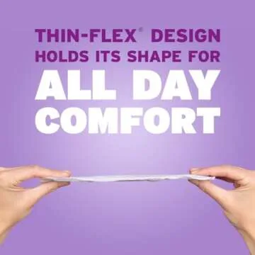 Poise Ultra Thin Incontinence Pads & Postpartum Incontinence Pads, 4 Drop Moderate Absorbency, Regular Length, 144 Count (3 Packs of 48), Packaging May Vary