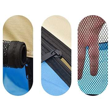 DT Portable Foldable Pet Playpen for Small Pets - Easy to Use, Lightweight, and Versatile