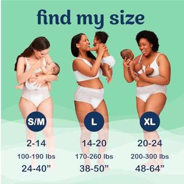 Always Discreet Underwear for Women, Maximum Protection Size L