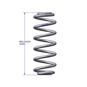 Clayton Off Road COR-1506601-6.0" Rear Coil Springs compatible with Jeep Grand Cherokee WJ 1999-2004