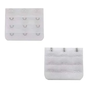 Tamlien Bra Extenders 2 Hook/ 3 Hooks/ 4 Hook, Soft and Comfortable Bra Extensions