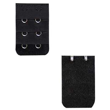 Tamlien Bra Extenders 2 Hook/ 3 Hooks/ 4 Hook, Soft and Comfortable Bra Extensions